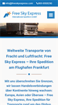 Mobile Screenshot of freeskyexpress.com